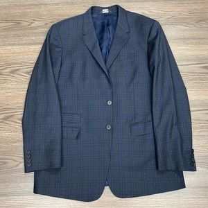 Paul Smith Grey & Navy Plaid Sport Coat 42R